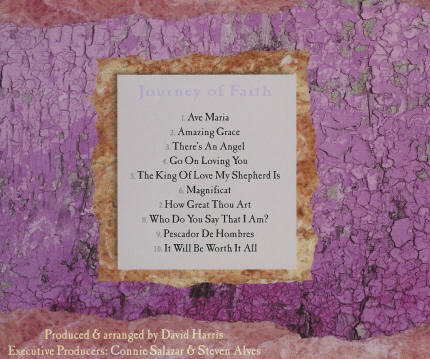 Journey of Faith tray card